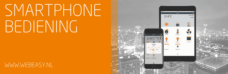 Smartphone bediening