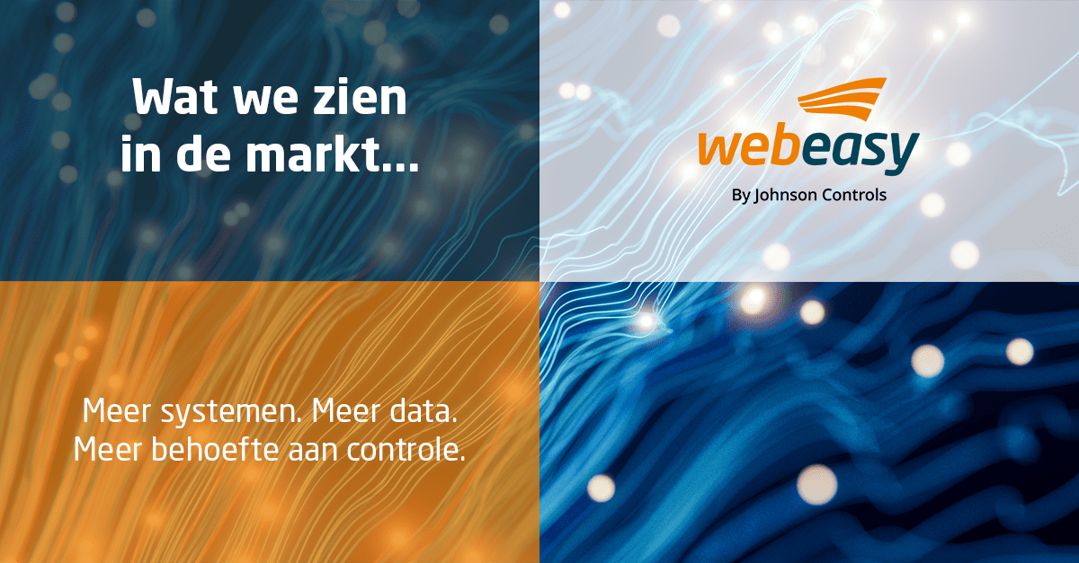 Trends in slim gebouwmanagement: meer data, AI, energiebeheer, integratie en behoefte aan controle over gebouwsystemen.